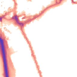 Night-time road noise heatmap for IG1 1EW