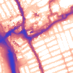 Daytime road noise heatmap for IG1 1HJ