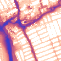 Daytime road noise heatmap for IG1 1HN