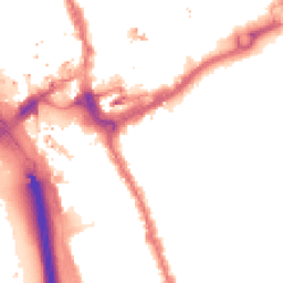 Night-time road noise heatmap for IG1 1HN