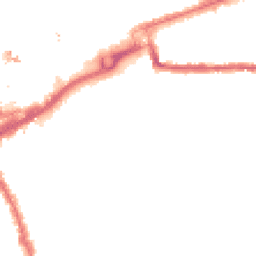 Night-time road noise heatmap for IG1 1JD