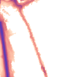 Night-time road noise heatmap for IG1 1PA