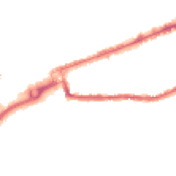 Night-time road noise heatmap for IG1 1RW