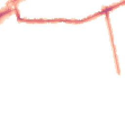 Night-time road noise heatmap for IG1 1XX