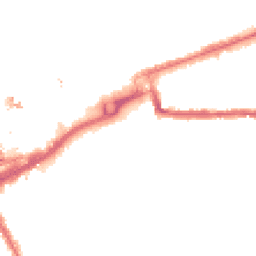 Night-time road noise heatmap for IG1 1YW