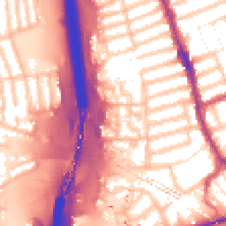 Daytime road noise heatmap for IG1 2BF