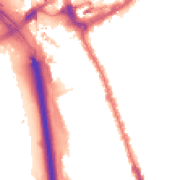 Night-time road noise heatmap for IG1 2EU