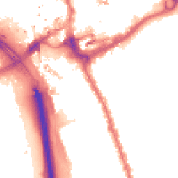 Night-time road noise heatmap for IG1 2HG