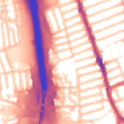 Daytime road noise heatmap for IG1 2HN