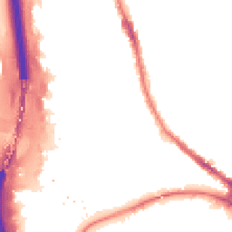 Night-time road noise heatmap for IG1 2JL