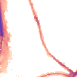 Night-time road noise heatmap for IG1 2PE