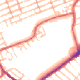 Daytime road noise heatmap for IG1 2RH