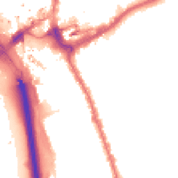 Night-time road noise heatmap for IG1 2RP