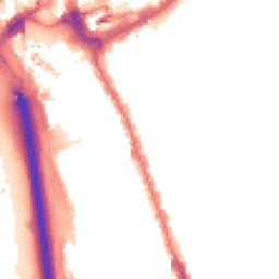 Night-time road noise heatmap for IG1 2RT