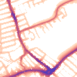 Daytime road noise heatmap for IG1 2SP
