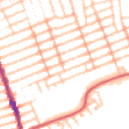 Daytime road noise heatmap for IG1 2XN