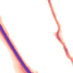 Night-time road noise heatmap for IG1 3EB