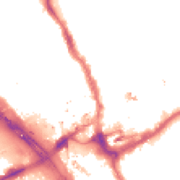 Night-time road noise heatmap for IG1 3FF