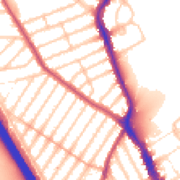 Daytime road noise heatmap for IG1 3HH
