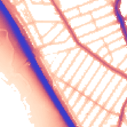 Daytime road noise heatmap for IG1 3LQ