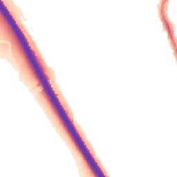Night-time road noise heatmap for IG1 3LQ