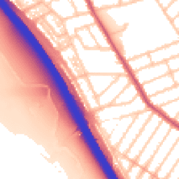 Daytime road noise heatmap for IG1 3NA