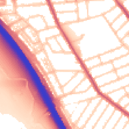Daytime road noise heatmap for IG1 3NF