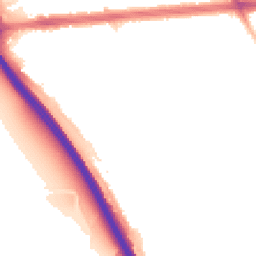 Night-time road noise heatmap for IG1 3NH