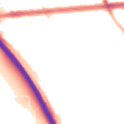 Night-time road noise heatmap for IG1 3NL