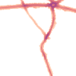 Night-time road noise heatmap for IG1 3QT