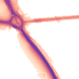 Night-time road noise heatmap for IG1 3SN