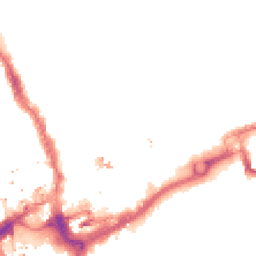 Night-time road noise heatmap for IG1 4BQ