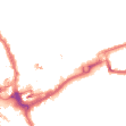 Night-time road noise heatmap for IG1 4EL
