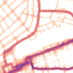Daytime road noise heatmap for IG1 4GS