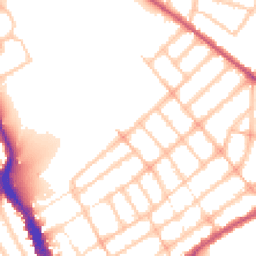 Daytime road noise heatmap for IG1 4SD