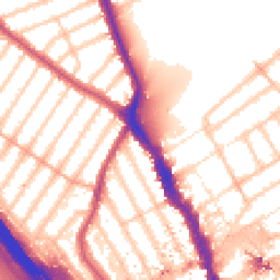 Daytime road noise heatmap for IG1 4TG