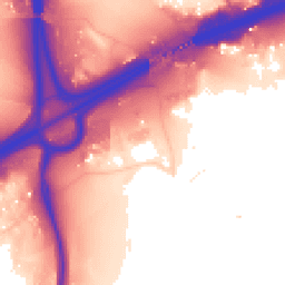 Daytime road noise heatmap for IG11 0AD