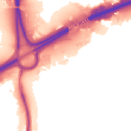 Night-time road noise heatmap for IG11 0AD