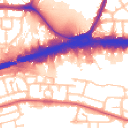 Daytime road noise heatmap for IG11 0AG