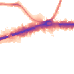 Night-time road noise heatmap for IG11 0AG
