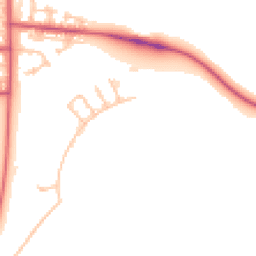 Daytime road noise heatmap for IG11 0AH