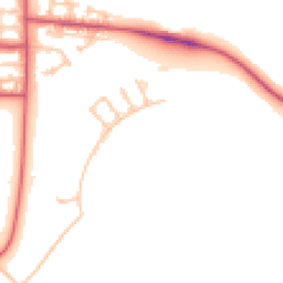 Daytime road noise heatmap for IG11 0AJ