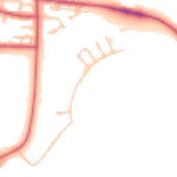 Daytime road noise heatmap for IG11 0AP