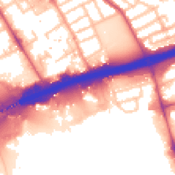 Daytime road noise heatmap for IG11 0AR