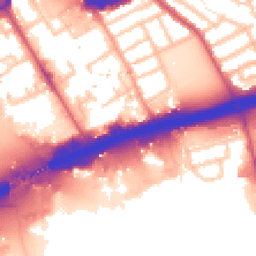 Daytime road noise heatmap for IG11 0AT
