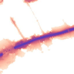 Night-time road noise heatmap for IG11 0AT