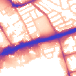 Daytime road noise heatmap for IG11 0BB