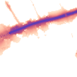 Night-time road noise heatmap for IG11 0BD
