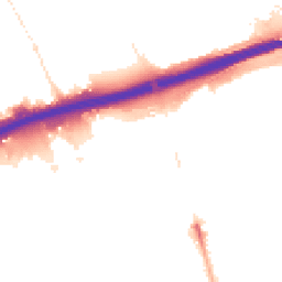 Night-time road noise heatmap for IG11 0BW
