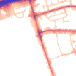 Daytime road noise heatmap for IG11 0DG
